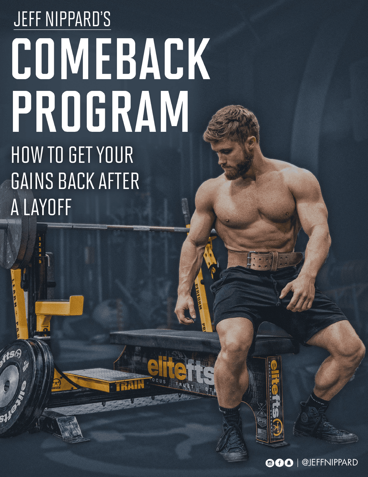 Jeff Nippard’s Comeback Program cover