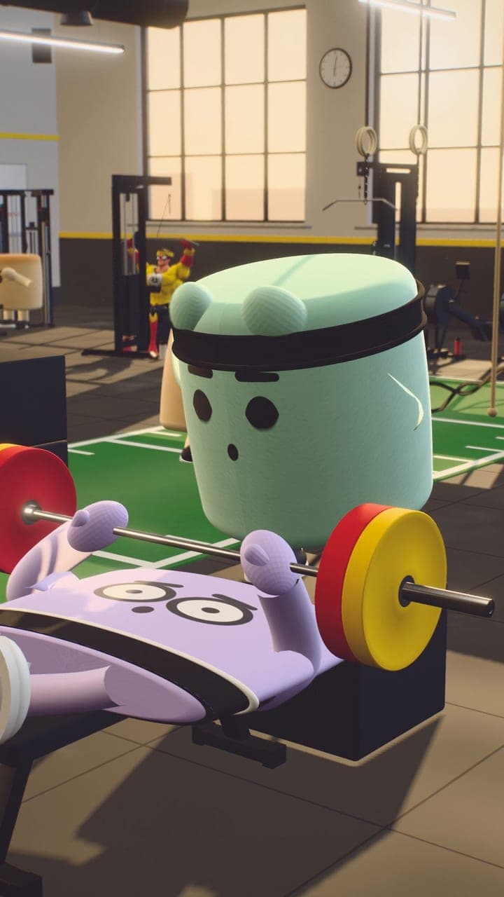 Minty, a member of the marshmallow squad