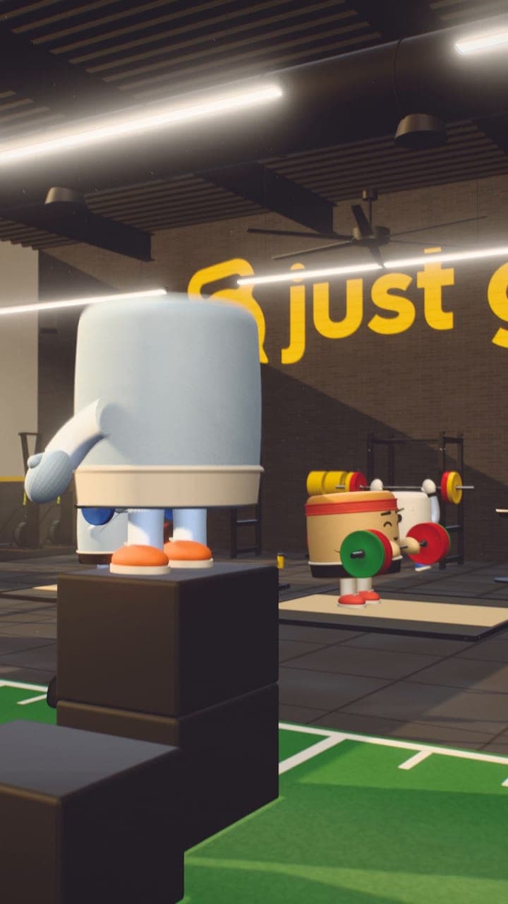 Sky, a member of the marshmallow squad