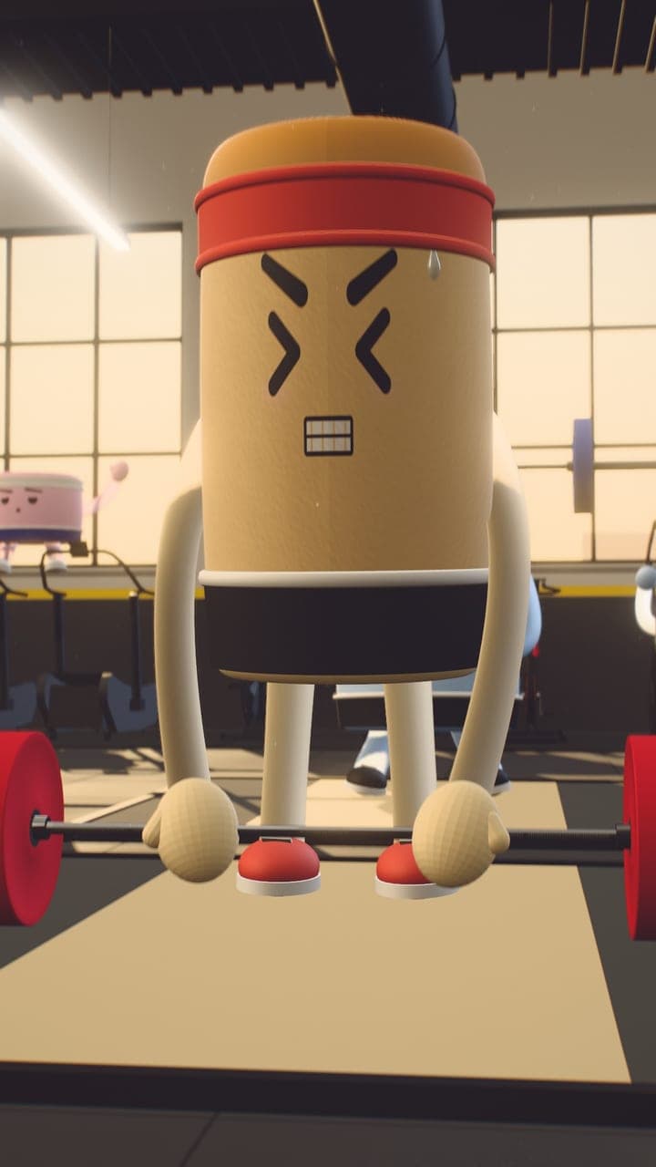 Toast, a member of the marshmallow squad